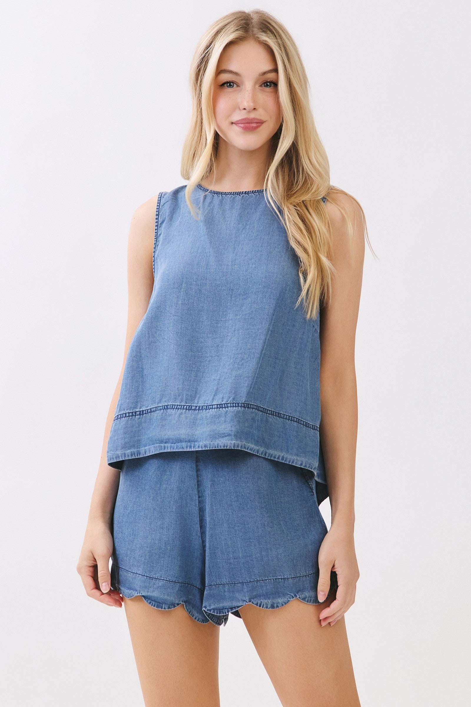 The Kelsey Tencel Tank Top