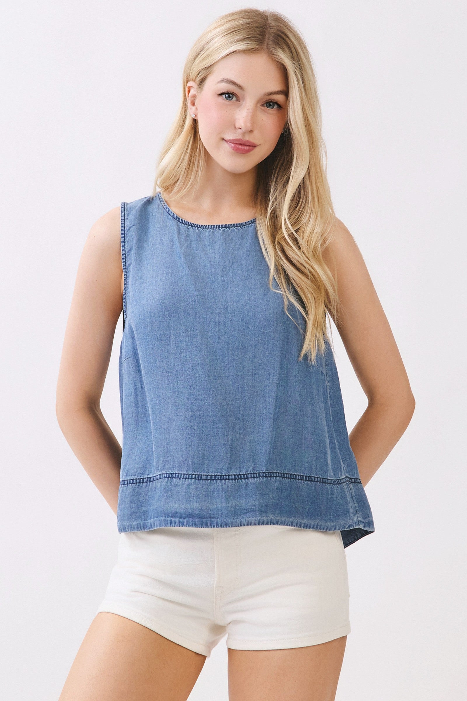The Kelsey Tencel Tank Top