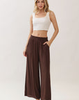 The Amara Chocolate Smocked Pants