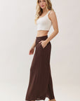 The Amara Chocolate Smocked Pants