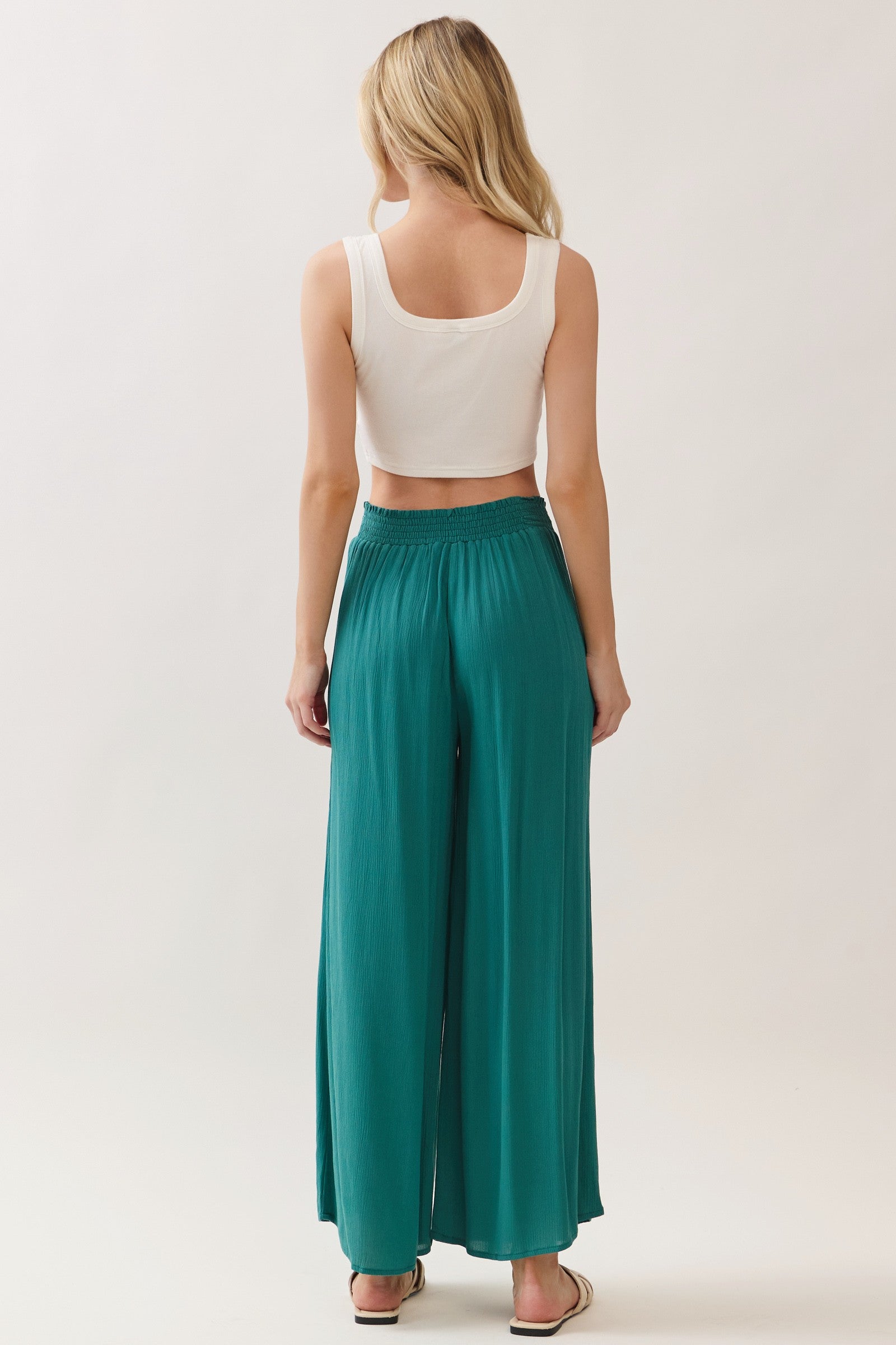 The Amara Balsam Smocked Pants