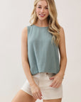 The Marie Teal Top + Shorts Set - Sold Separately