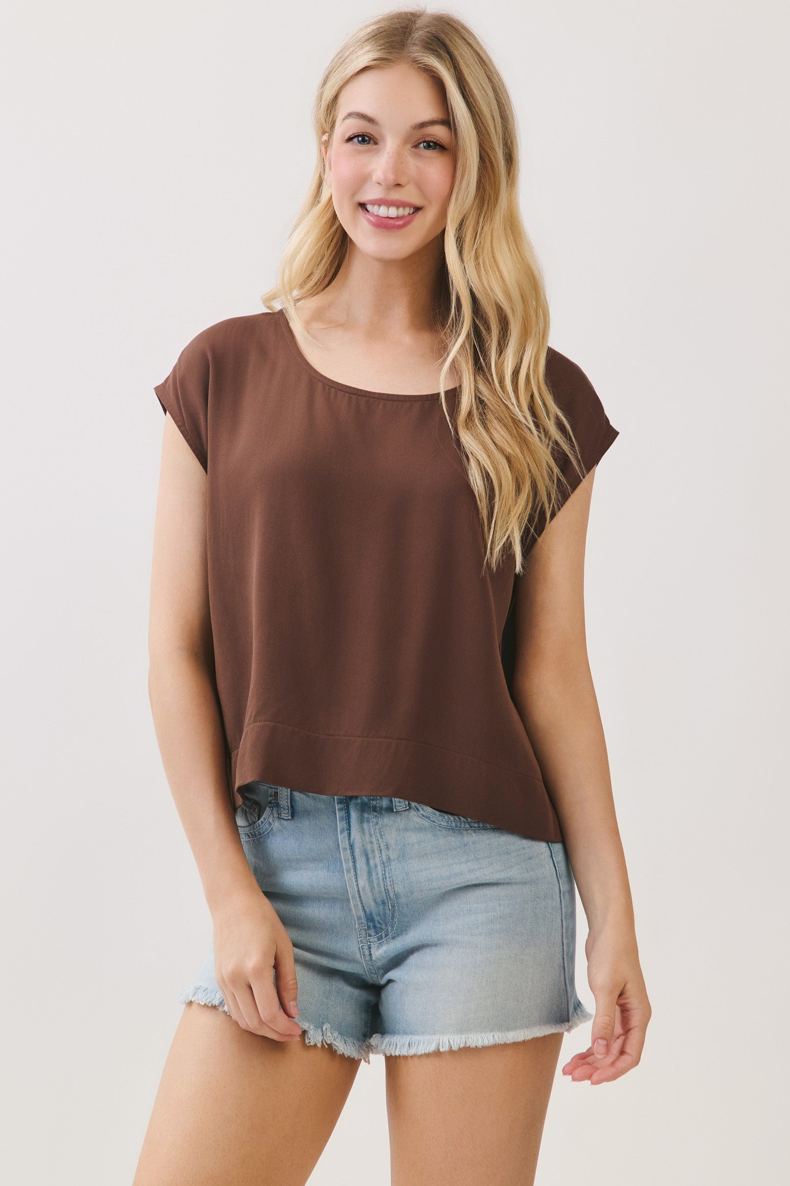 The Rumi Chocolate Top + Pant Set - Sold Separately