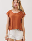 The Rumi Copper Top + Pant Set - Sold Separately