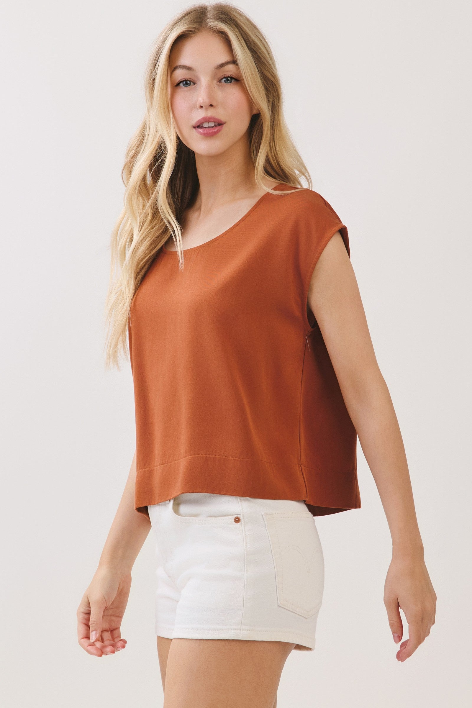 The Rumi Copper Top + Pant Set - Sold Separately