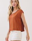 The Rumi Copper Top + Pant Set - Sold Separately