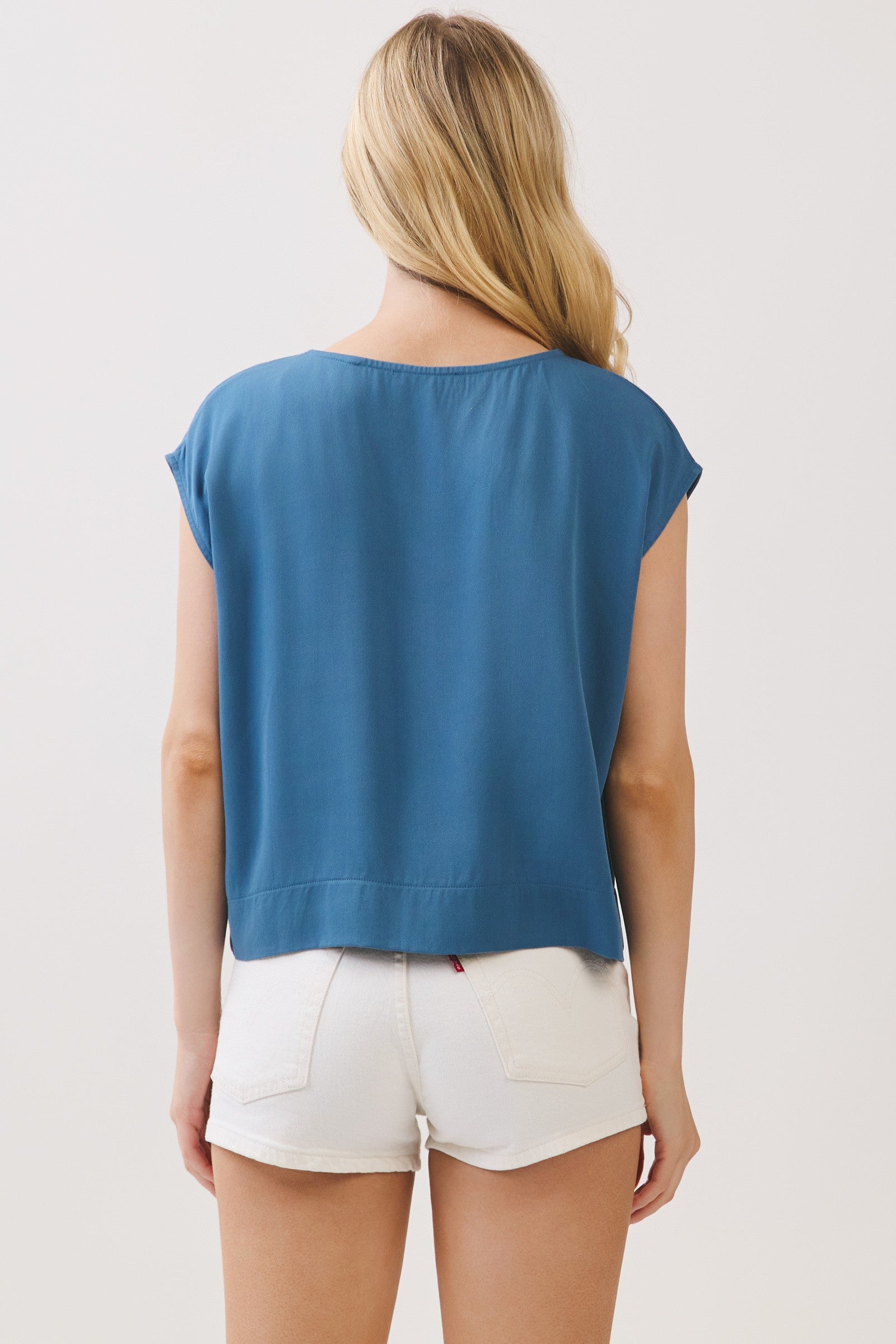 The Rumi Dark Denim Top + Pant Set - Sold Separately