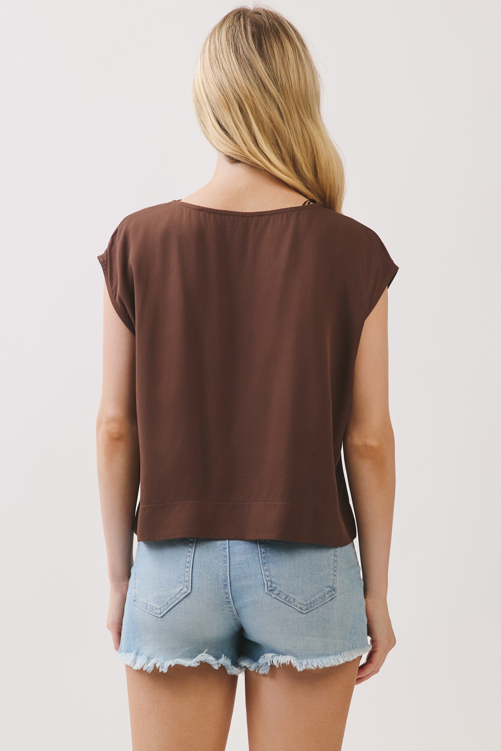 The Rumi Chocolate Top + Pant Set - Sold Separately