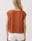 The Rumi Copper Top + Pant Set - Sold Separately