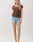 The Rumi Chocolate Top + Pant Set - Sold Separately