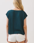The Asha Dark Hunter Green Top + Pant Set - Sold Separately