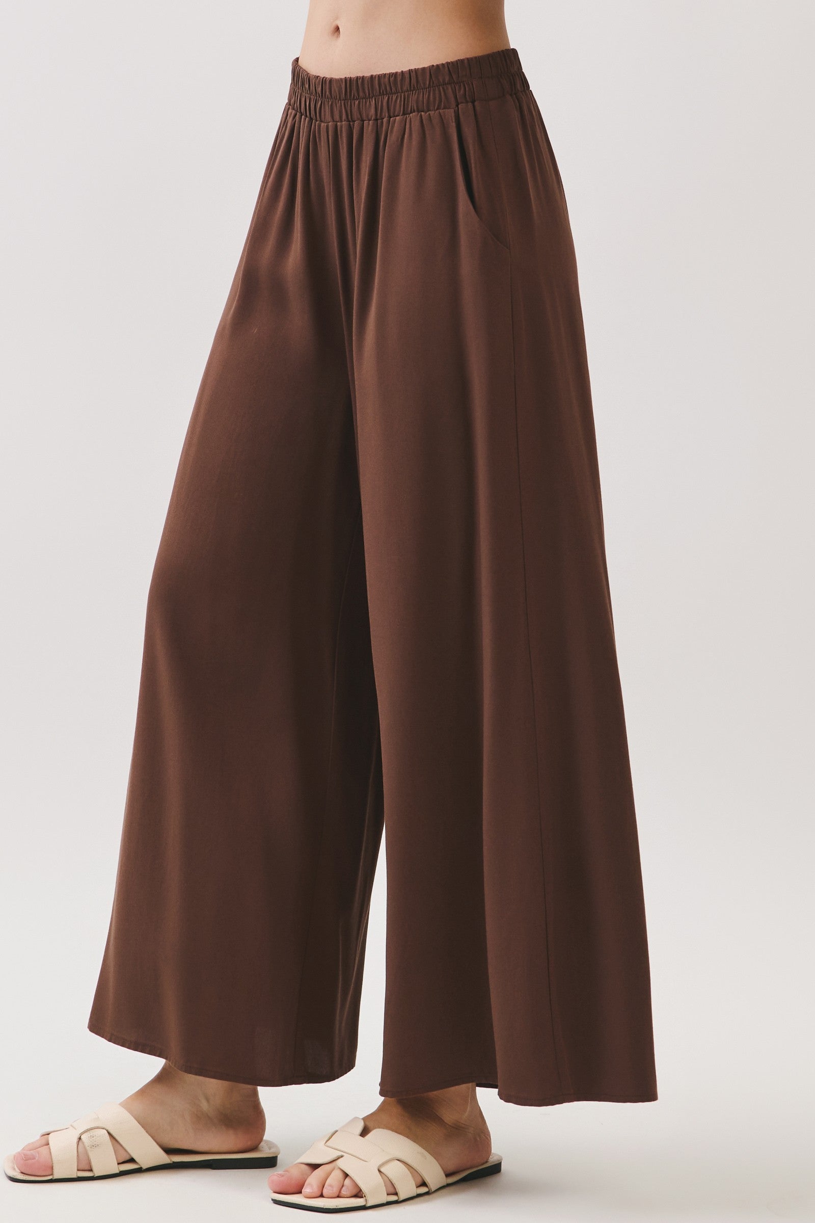 The Rumi Chocolate Top + Pant Set - Sold Separately