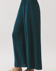 The Asha Dark Hunter Green Top + Pant Set - Sold Separately