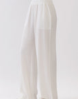 The Kieran Off White Linen Utility Pants