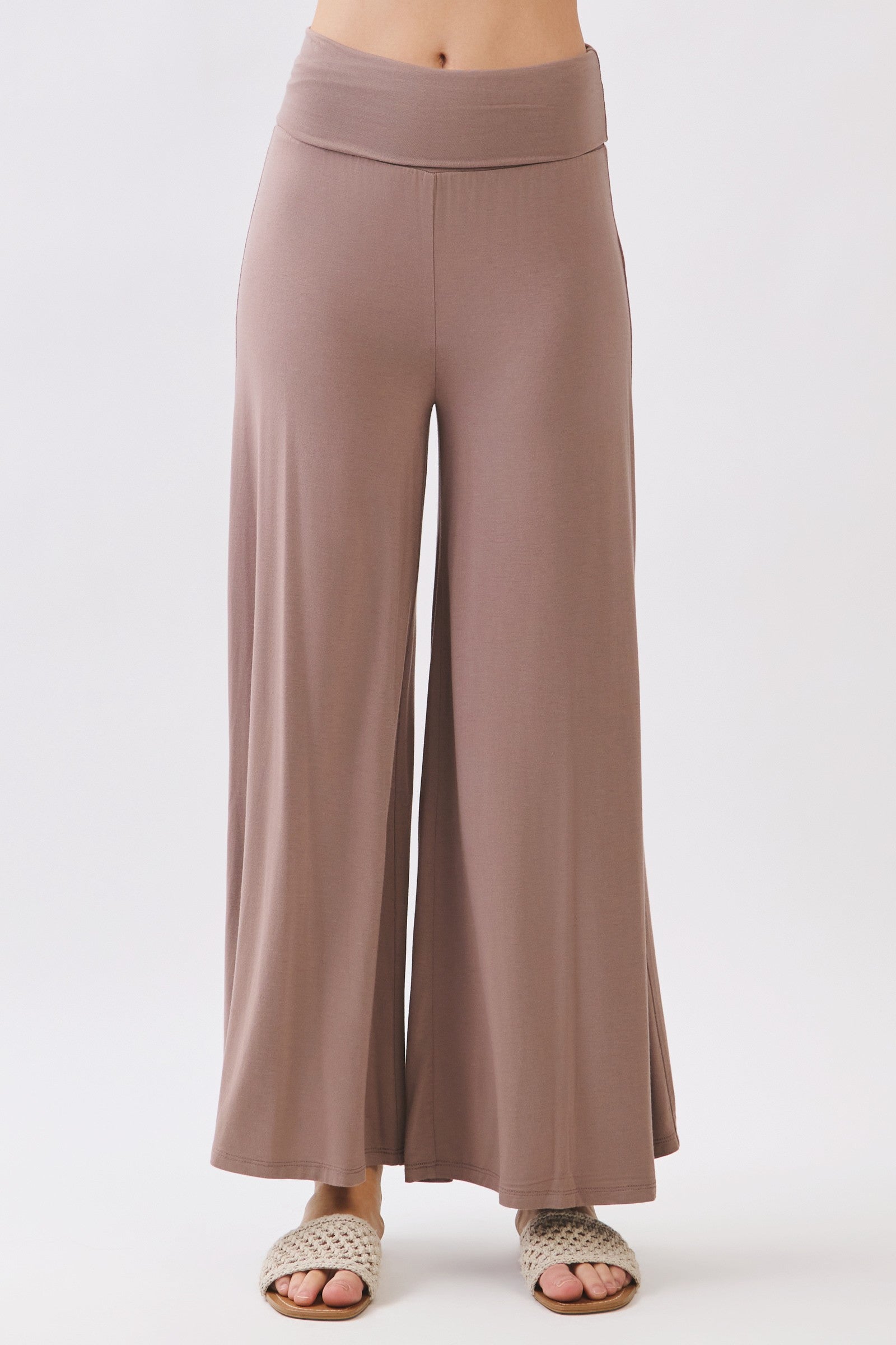 The Jaya Mocha Palazzo Pants