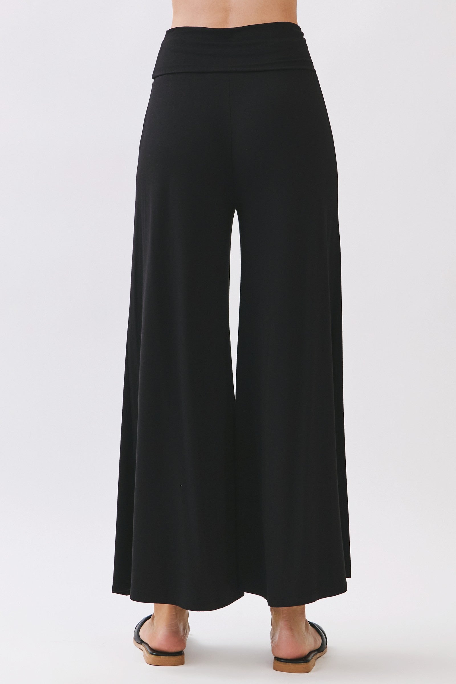 The Jaya Black Palazzo Pants