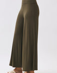 The Jaya Fine Olive Palazzo Pants