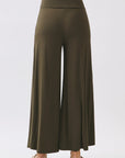 The Jaya Fine Olive Palazzo Pants