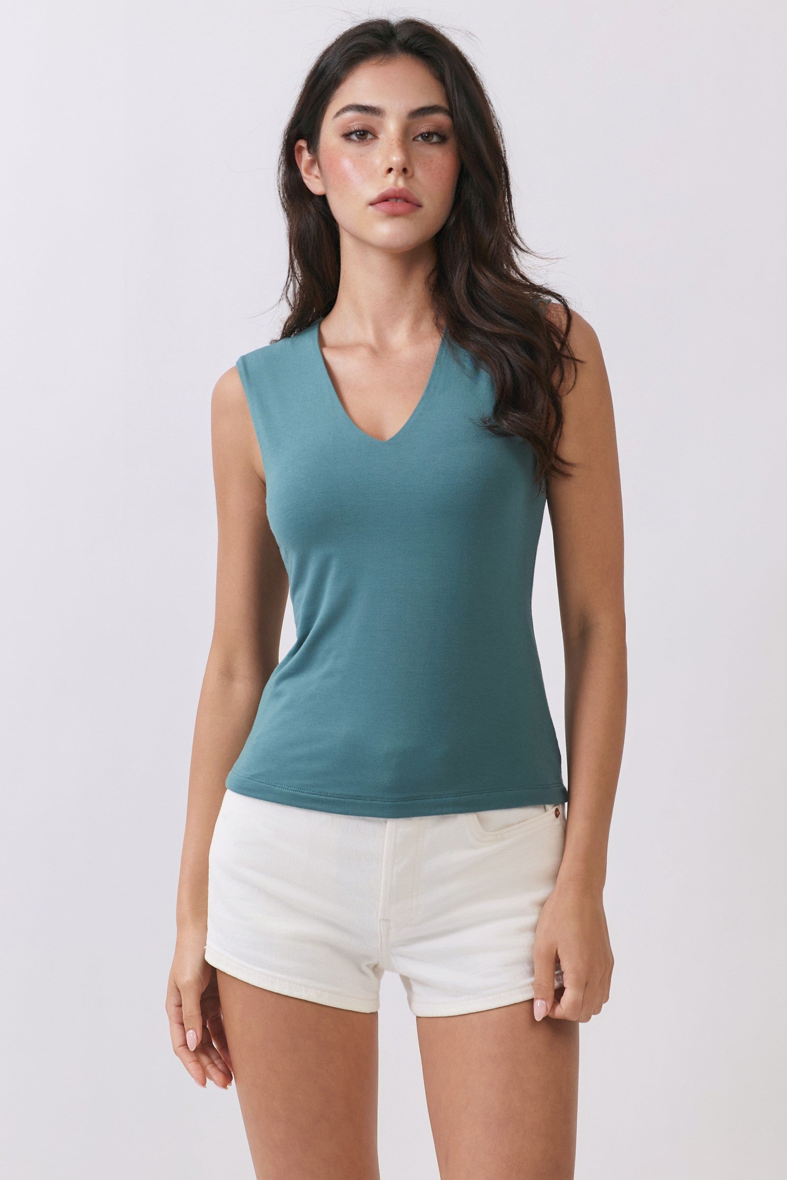 The Maisie Lux V-Neck Tank