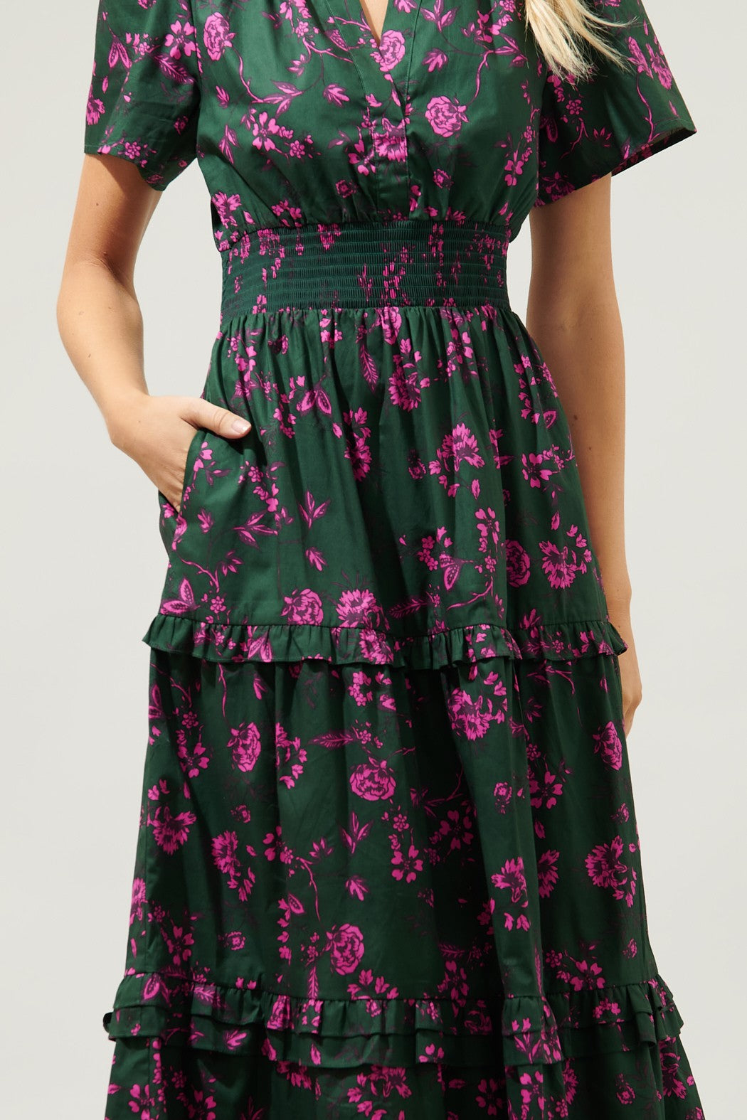 The Vanessa Tiered Maxi Dress