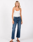 The Venice Dark Denim Straight Leg Jeans