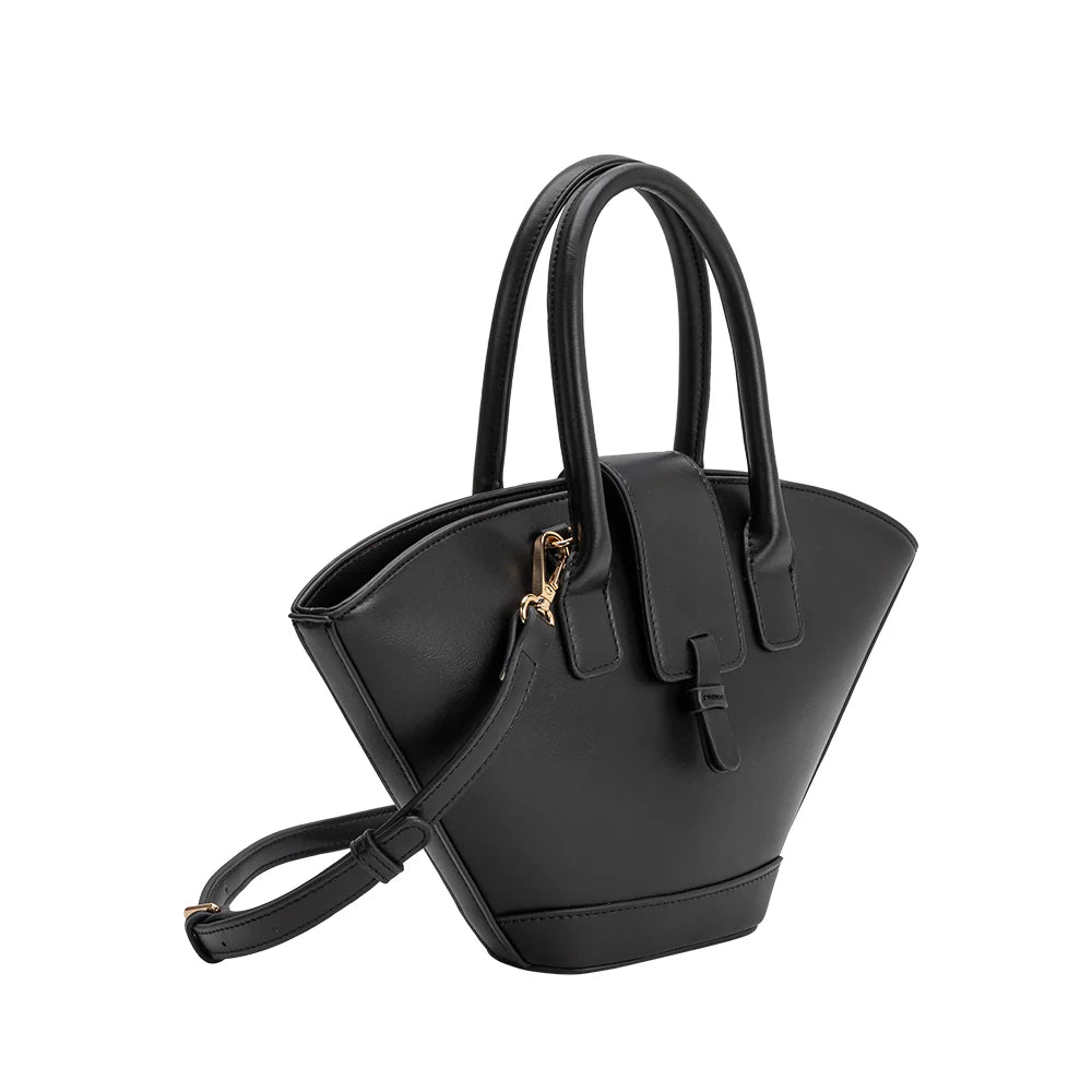 The Violet Vegan Leather Crossbody Bag