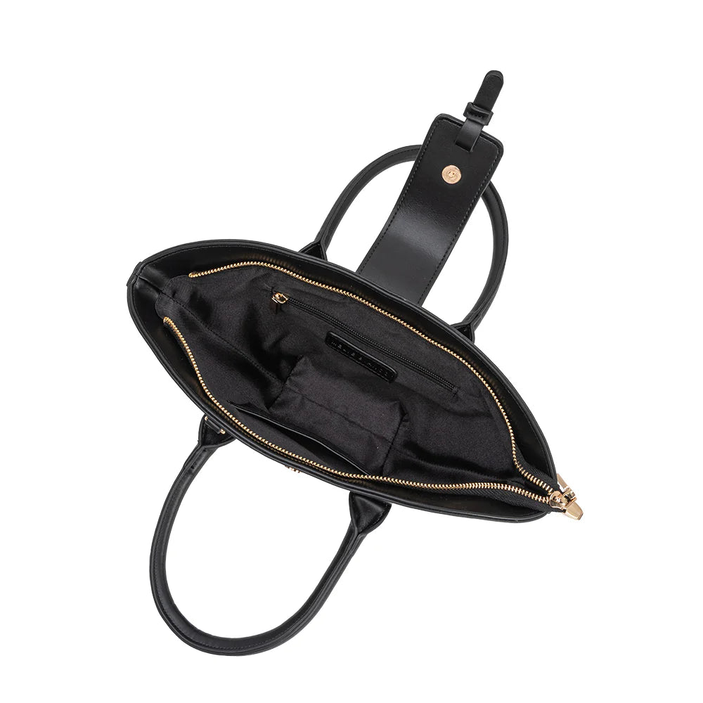 The Violet Vegan Leather Crossbody Bag