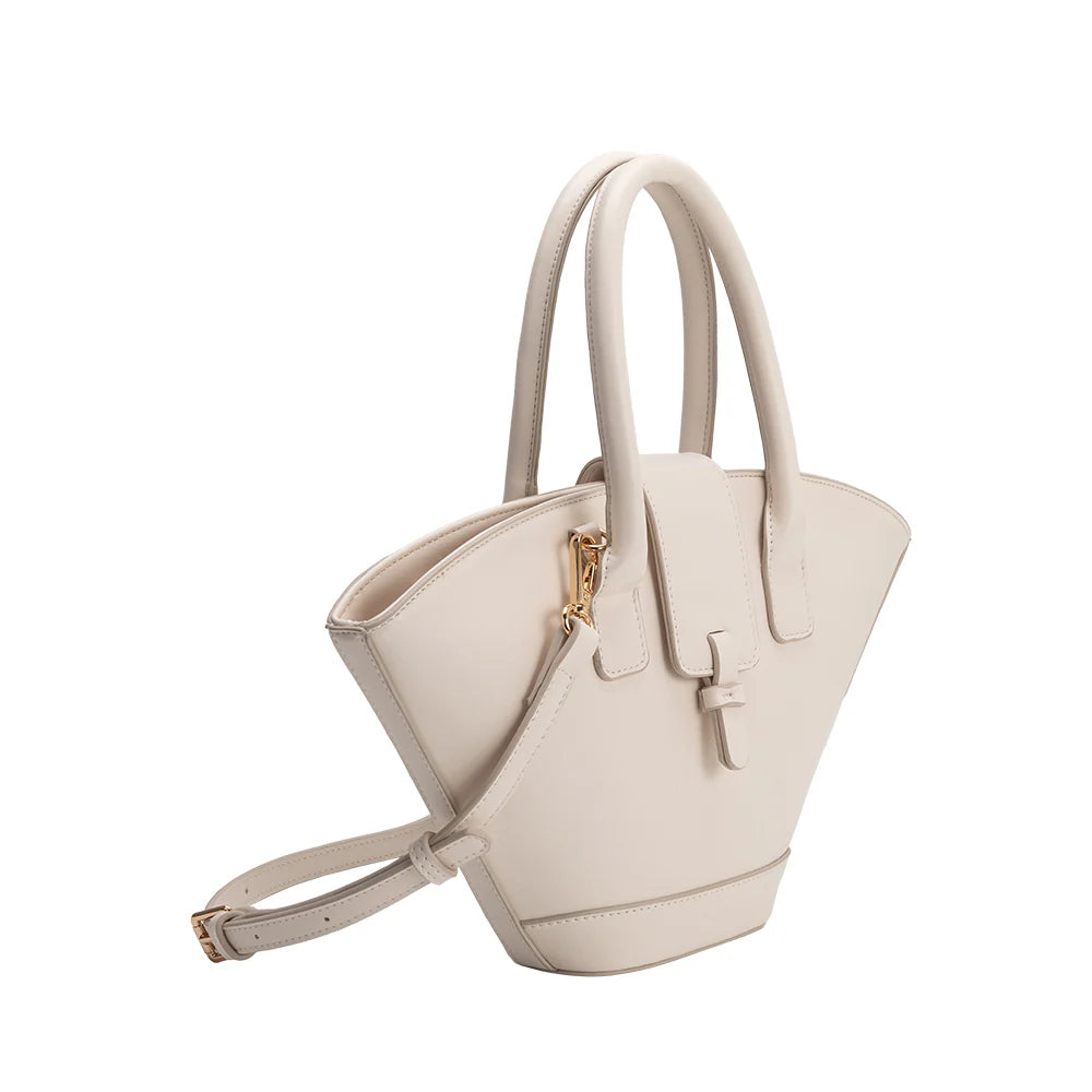 The Violet Vegan Leather Crossbody Bag