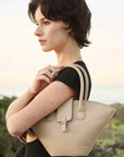 The Violet Vegan Leather Crossbody Bag