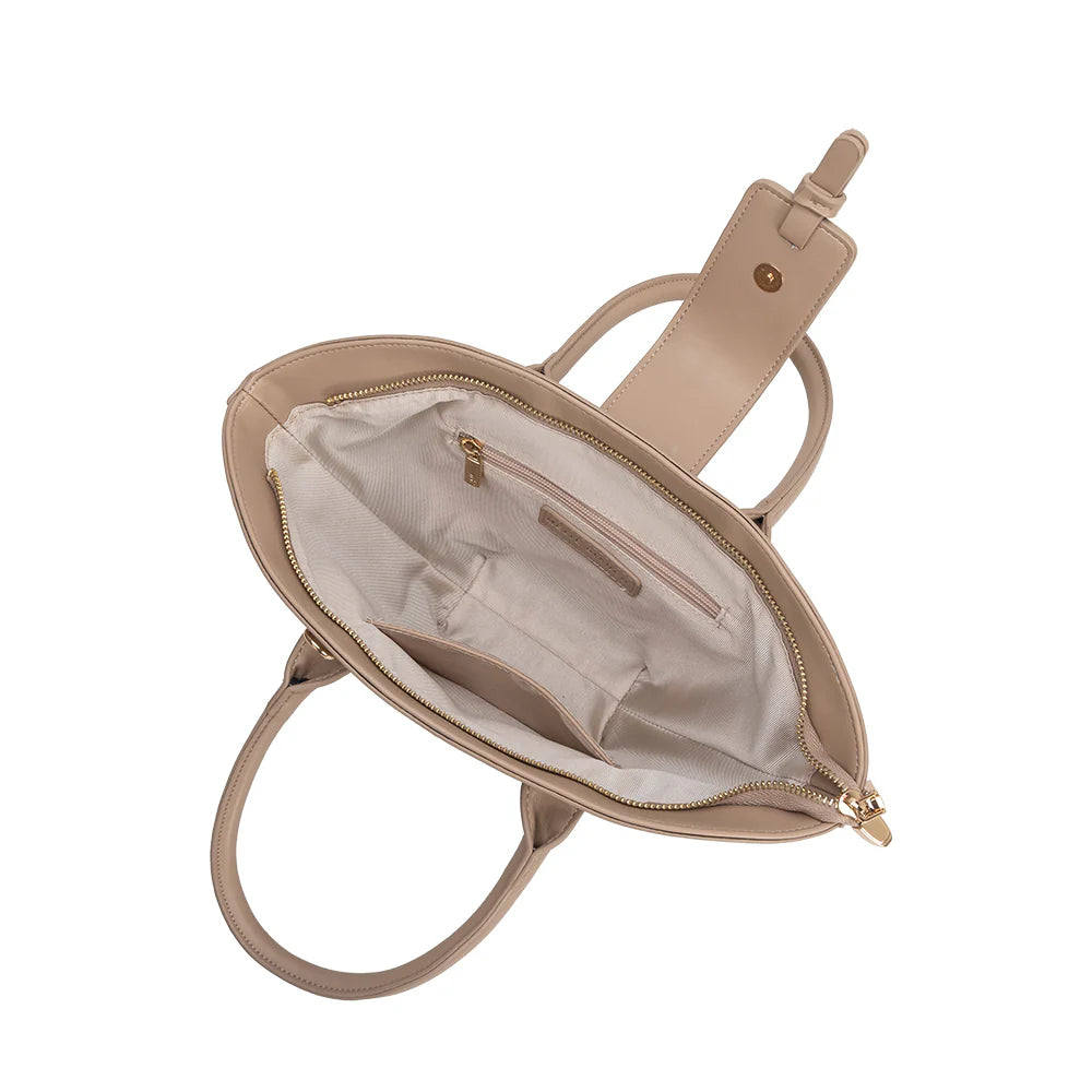 The Violet Vegan Leather Crossbody Bag