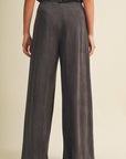 The Vivi Suede Top + Pant Set - Sold Separately