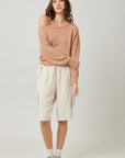 The Whitney Off Shoulder Sweater
