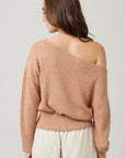 The Whitney Off Shoulder Sweater