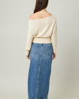The Whitney Off Shoulder Sweater
