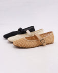 The Willa Woven Mary Jane Flat