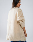 The Wrenley Distressed Cardigan