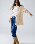 The Wrenley Distressed Cardigan