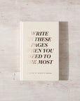 The Write in These Pages Journal