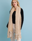 The Andi Oversized Tassel Scarf