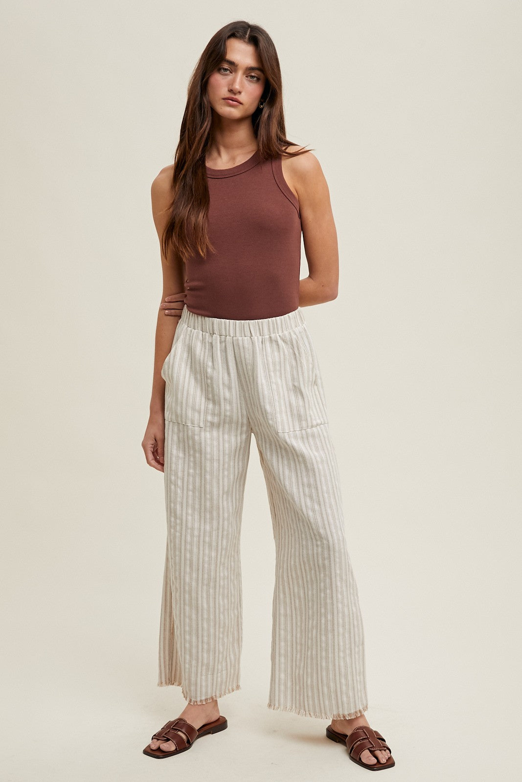 The Ariana Basic Fitted Rib Top