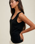 The Jonni Black Essential Scoop Tank