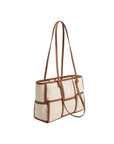 The Bailey Woven Canvas Tote