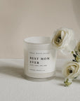 The Best Mom Ever Soy Candle with Wood Lid