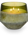 The Balsam + Cedar Large Baltic Glass Candle