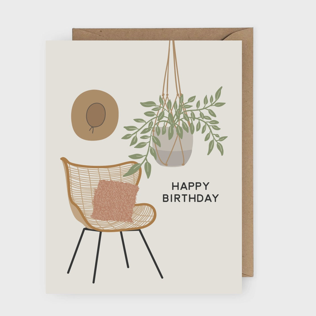 The Boho Happy Birthday Card