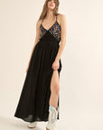 The Charli Embroidered Maxi Dress