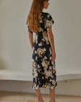 The Cherie Floral Midi Dress