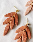 The Jayna Drop Clay Earrings