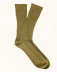 The Silk and Wool Dust Star Socks - Khaki