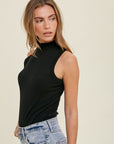 The Everly Mock Neck Tank Top